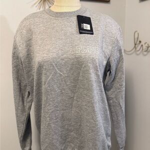 PLAYBOY Gray Crewneck Men's Sweater